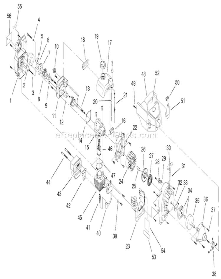 Page C Diagram and Parts List for 22035C 7000001-7999999 - 1987 Toro Lawn Mower