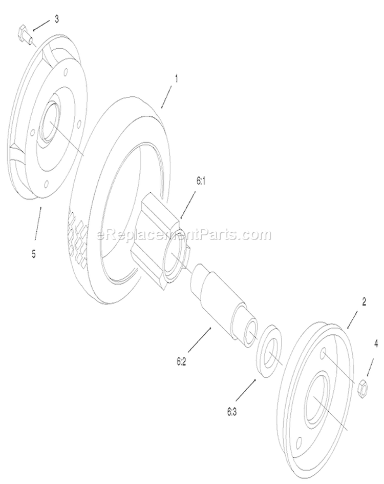 Page P Diagram and Parts List for 22038 220000001-220999999 - 2002 Toro Lawn Mower