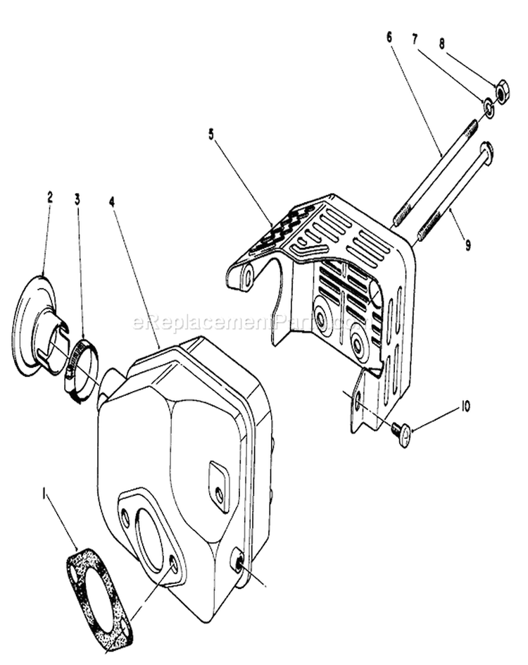 Page L Diagram and Parts List for 22040 1000001-1999999 - 1991 Toro Lawn Mower