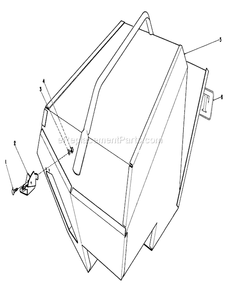 Page O Diagram and Parts List for 22040 1000001-1999999 - 1991 Toro Lawn Mower