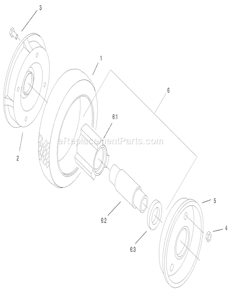 Page N Diagram and Parts List for 22040 200000001-200999999 - 2000 Toro Lawn Mower