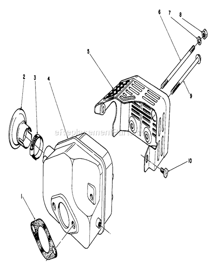Page L Diagram and Parts List for 22040 2000001-2999999 - 1992 Toro Lawn Mower
