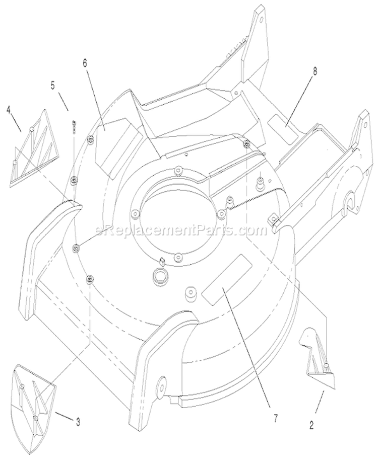 Page L Diagram and Parts List for 22040 220000001-220999999 - 2002 Toro Lawn Mower