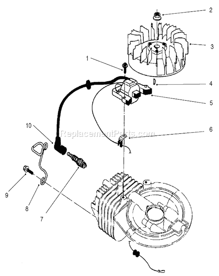 Page M Diagram and Parts List for 22040 220000001-220999999 - 2002 Toro Lawn Mower