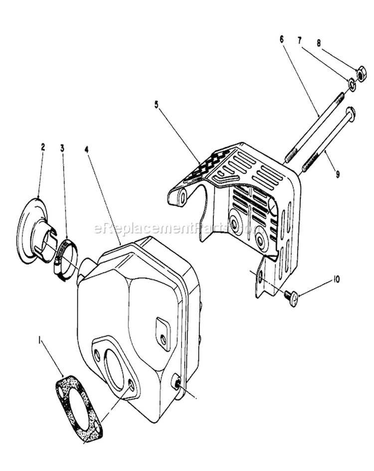 Page L Diagram and Parts List for 22040 3900001-3999999 - 1993 Toro Lawn Mower