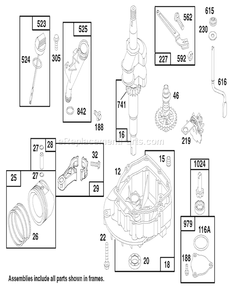 Page C Diagram and Parts List for 22140 790000001-799999999 - 1997 Toro Lawn Mower