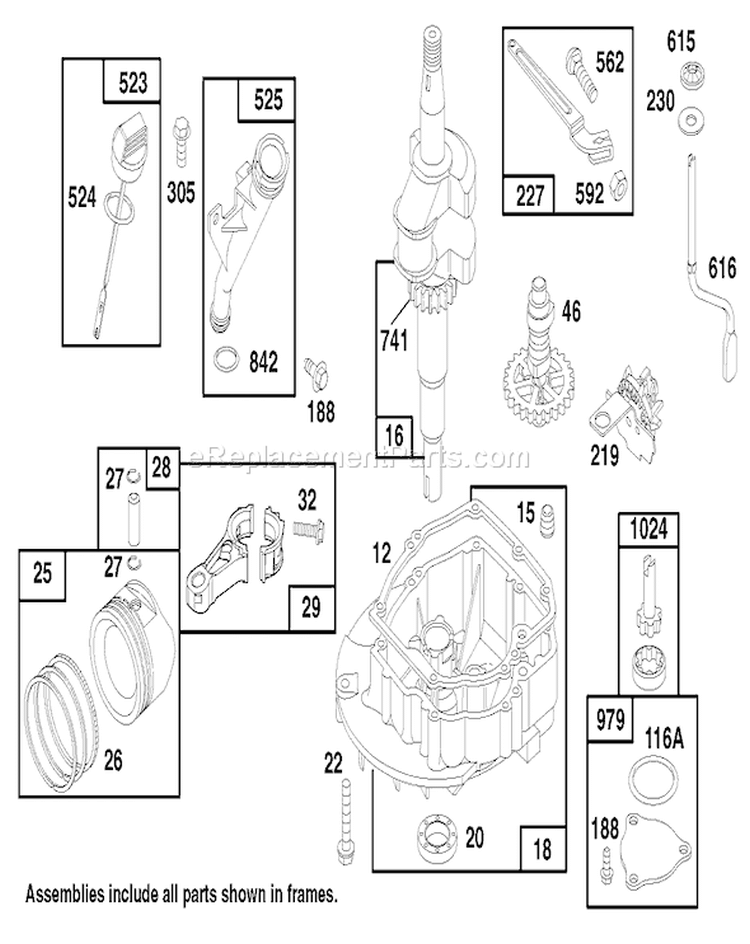 Page C Diagram and Parts List for 22141 790000001-799999999 - 1997 Toro Lawn Mower