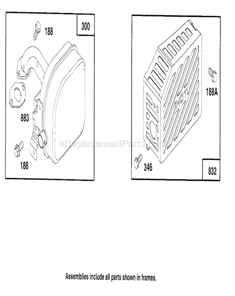 Page H Diagram and Parts List for 22150 6900001-6999999 - 1996 Toro Lawn Mower