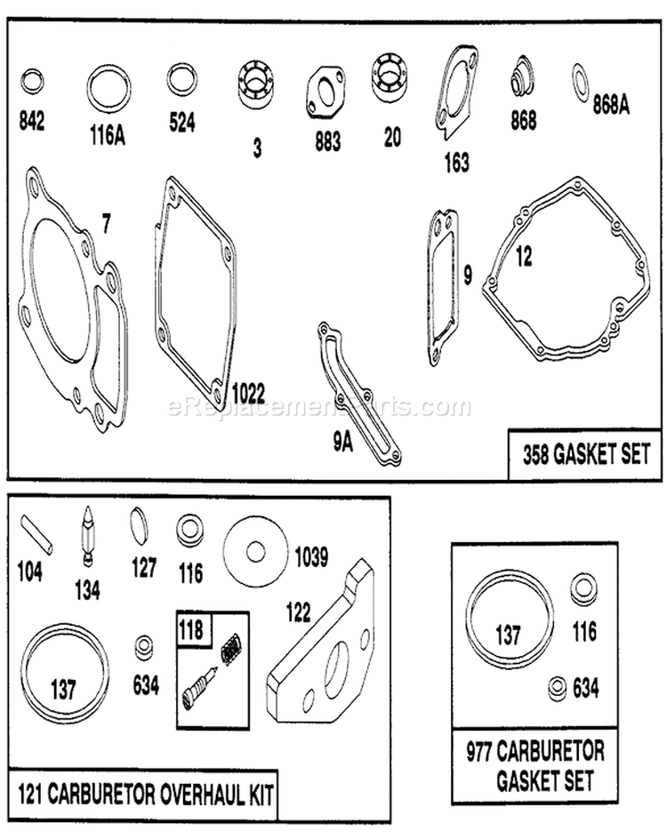 Page J Diagram and Parts List for 22151 2000001-2999999 - 1992 Toro Lawn Mower