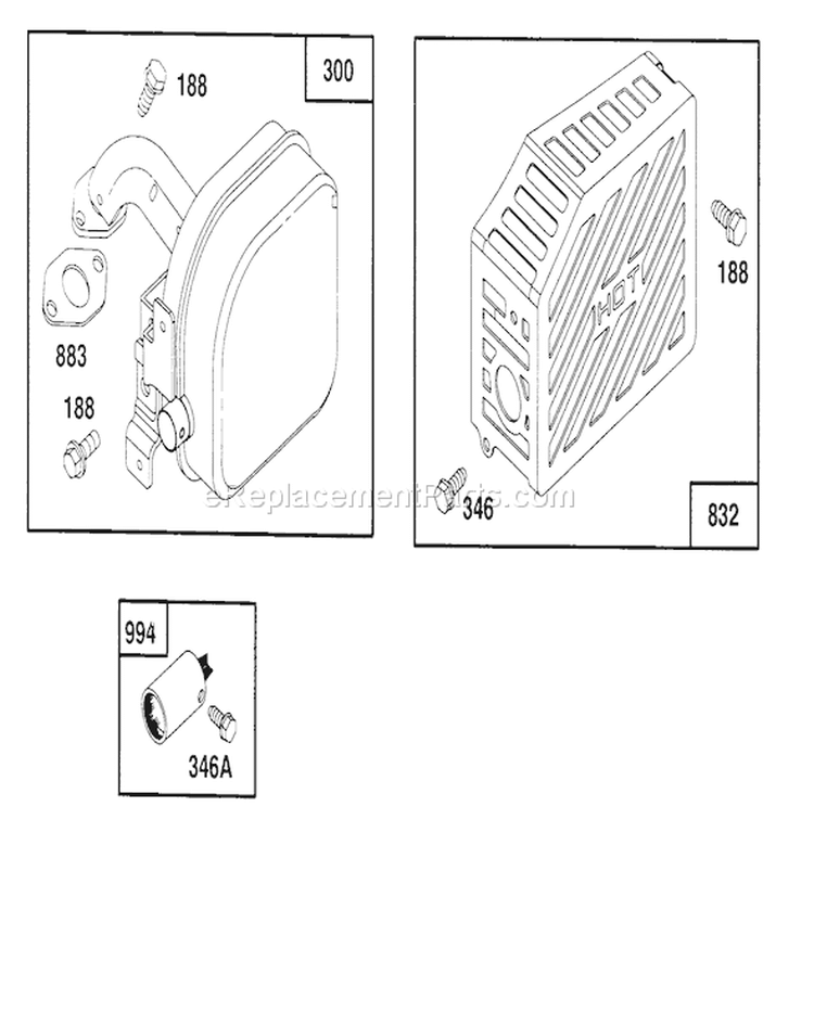 Page I Diagram and Parts List for 22153BC 5900001-5999999 - 1995 Toro Lawn Mower