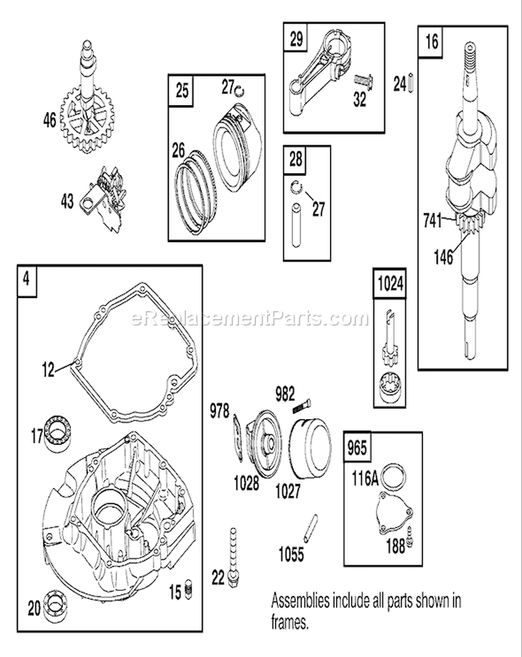 Page D Diagram and Parts List for 22157 230000001-230999999 - 2003 Toro Lawn Mower
