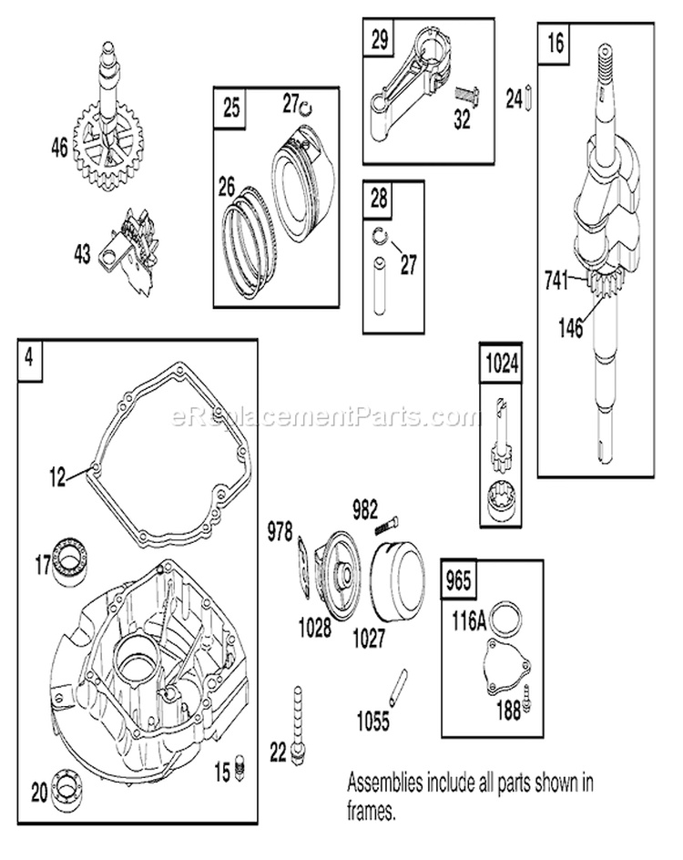 Page D Diagram and Parts List for 22157 8900001-8999999 - 1998 Toro Lawn Mower