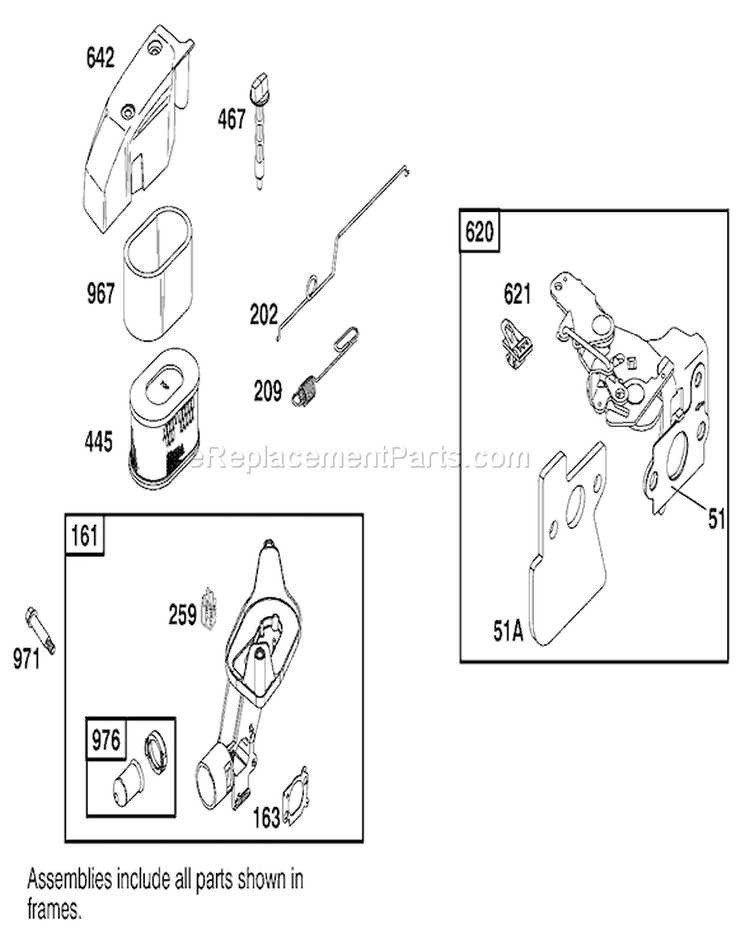 Page F Diagram and Parts List for 22157 8900001-8999999 - 1998 Toro Lawn Mower