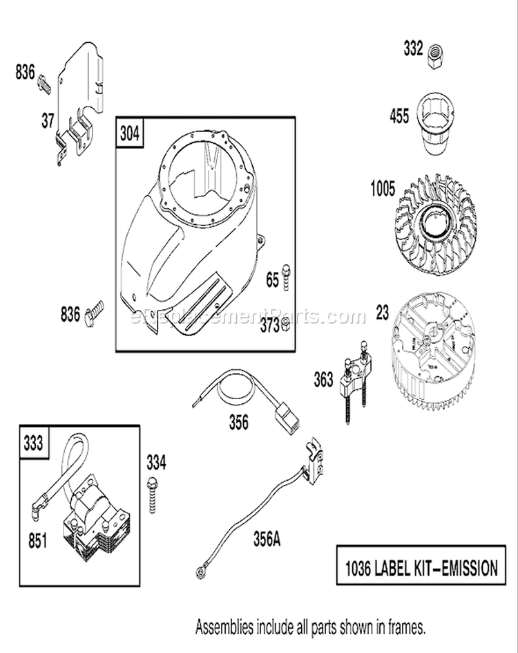 Page H Diagram and Parts List for 22157 8900001-8999999 - 1998 Toro Lawn Mower