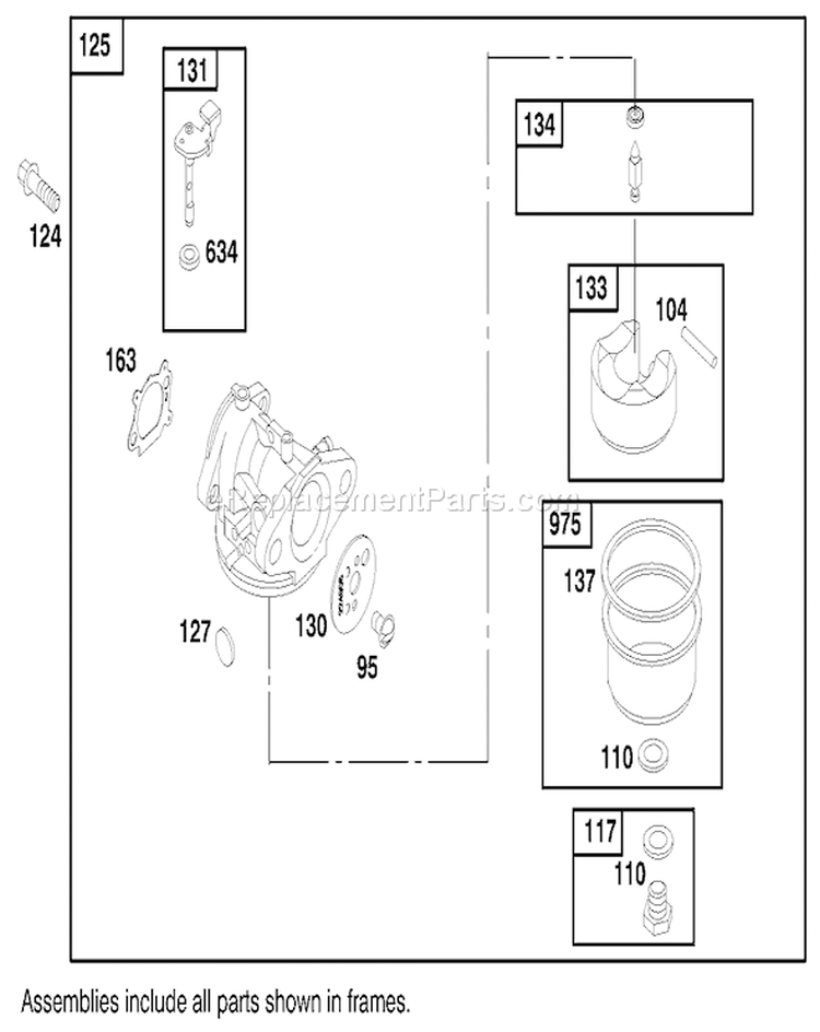 Page F Diagram and Parts List for 22158 200000001-200999999 - 2000 Toro Lawn Mower