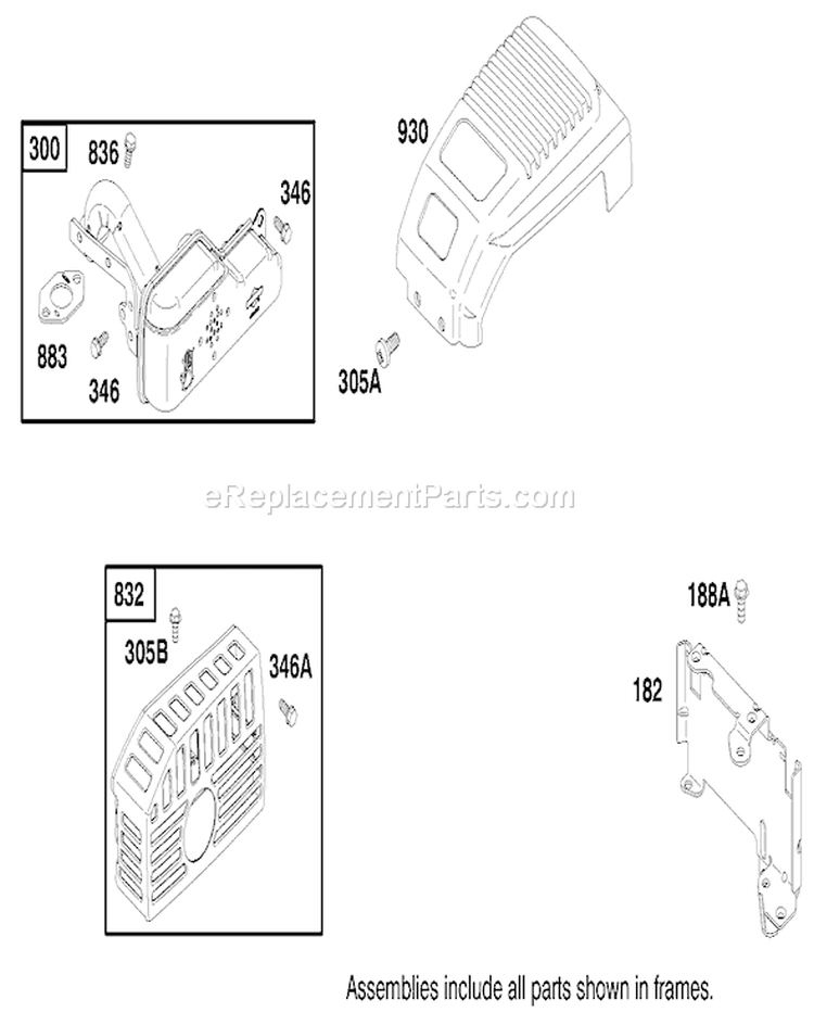 Page H Diagram and Parts List for 22158 200000001-200999999 - 2000 Toro Lawn Mower