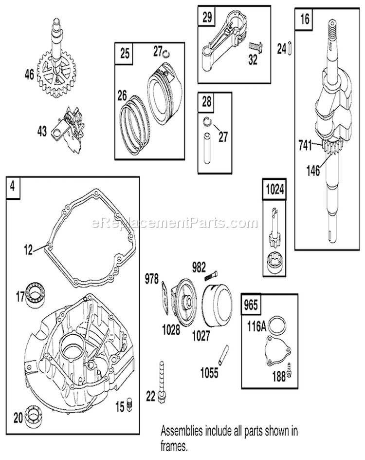 Page D Diagram and Parts List for 22161 210000001-210999999 - 2001 Toro Lawn Mower