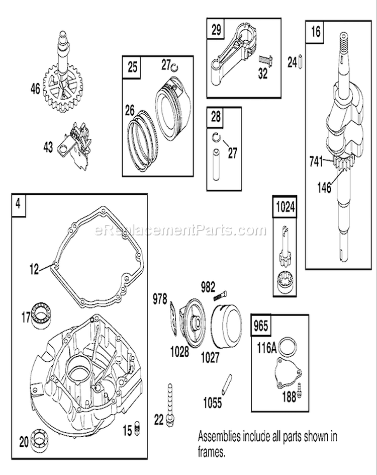 Page D Diagram and Parts List for 22162 9900001-9999999 - 1999 Toro Lawn Mower