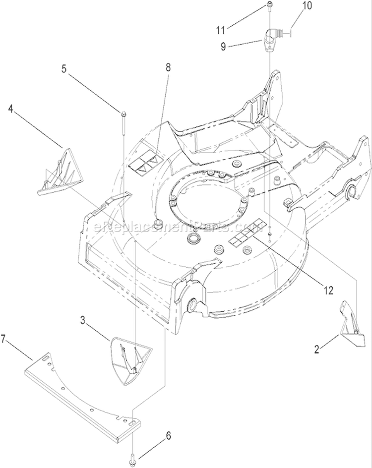 Page M Diagram and Parts List for 22176TE 260000001-260999999 - 2006 Toro Lawn Mower