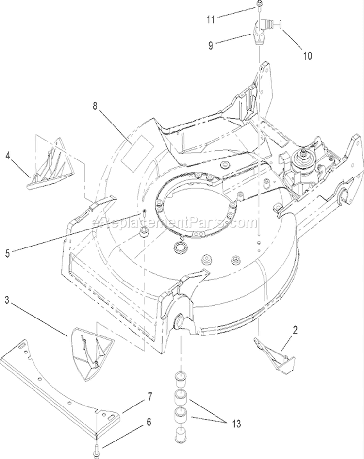 Page N Diagram and Parts List for 22177TE 240000001-240999999 - 2004 Toro Lawn Mower