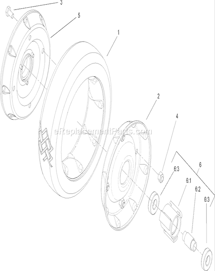 Page Q Diagram and Parts List for 22176TE 250000001-250999999 - 2005 Toro Lawn Mower