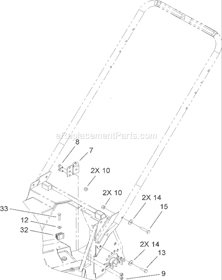 Page L Diagram and Parts List for 22179TE 260000001-260999999 - 2006 Toro Lawn Mower