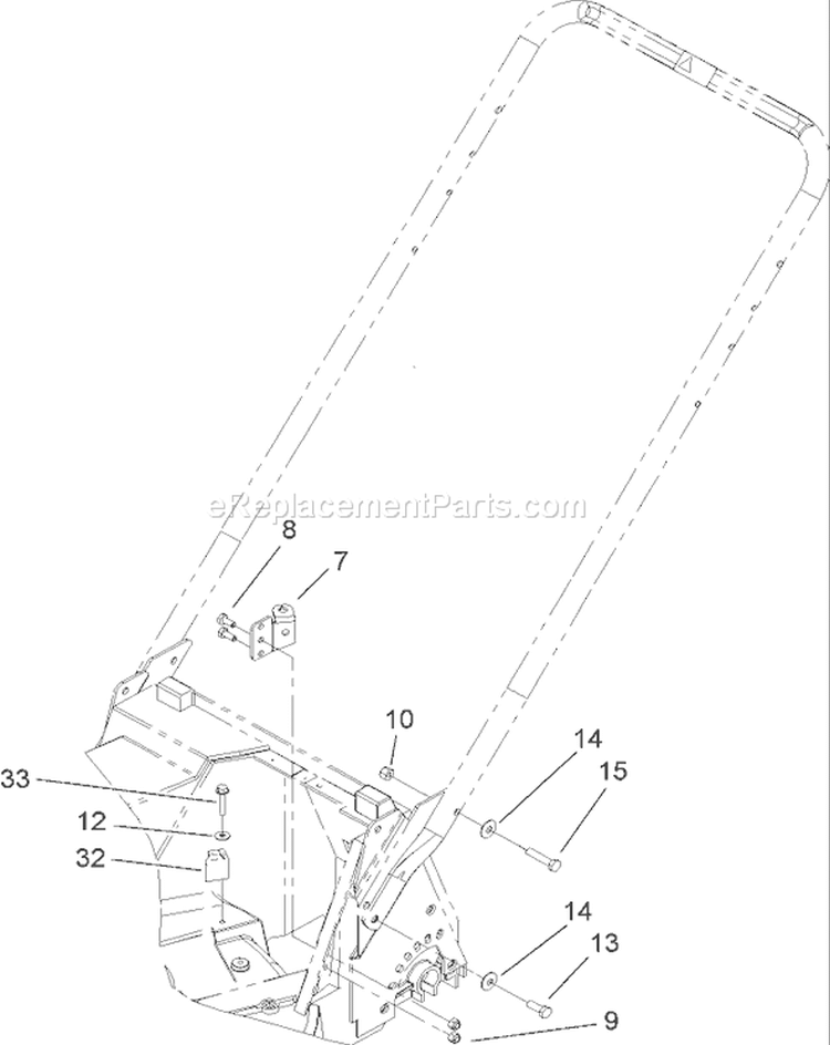Page K Diagram and Parts List for 22179TE 270004001-270999999 - 2007 Toro Lawn Mower