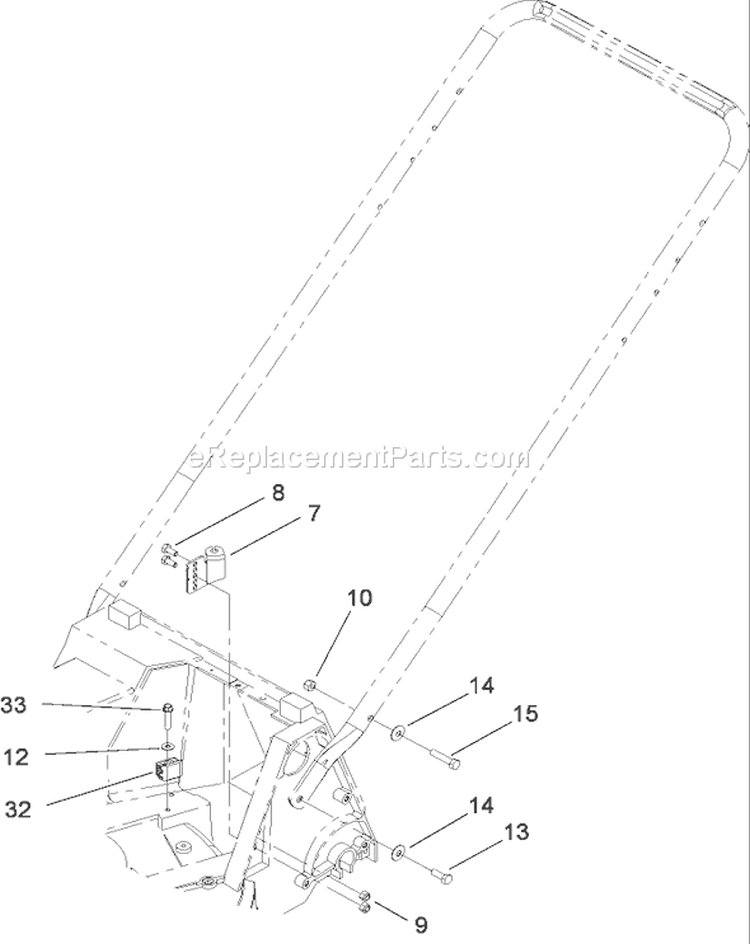 Page L Diagram and Parts List for 22179TE 280000001-280999999 - 2008 Toro Lawn Mower