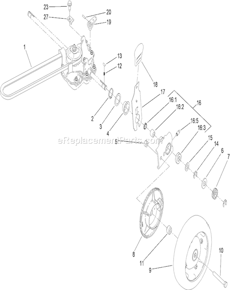 Page F Diagram and Parts List for 22188TE 310000001-310999999 - 2010 Toro Lawn Mower