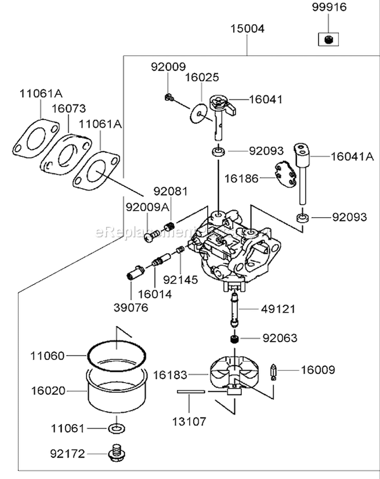 Page B Diagram and Parts List for 22189 270000001-270004000 - 2007 Toro Lawn Mower