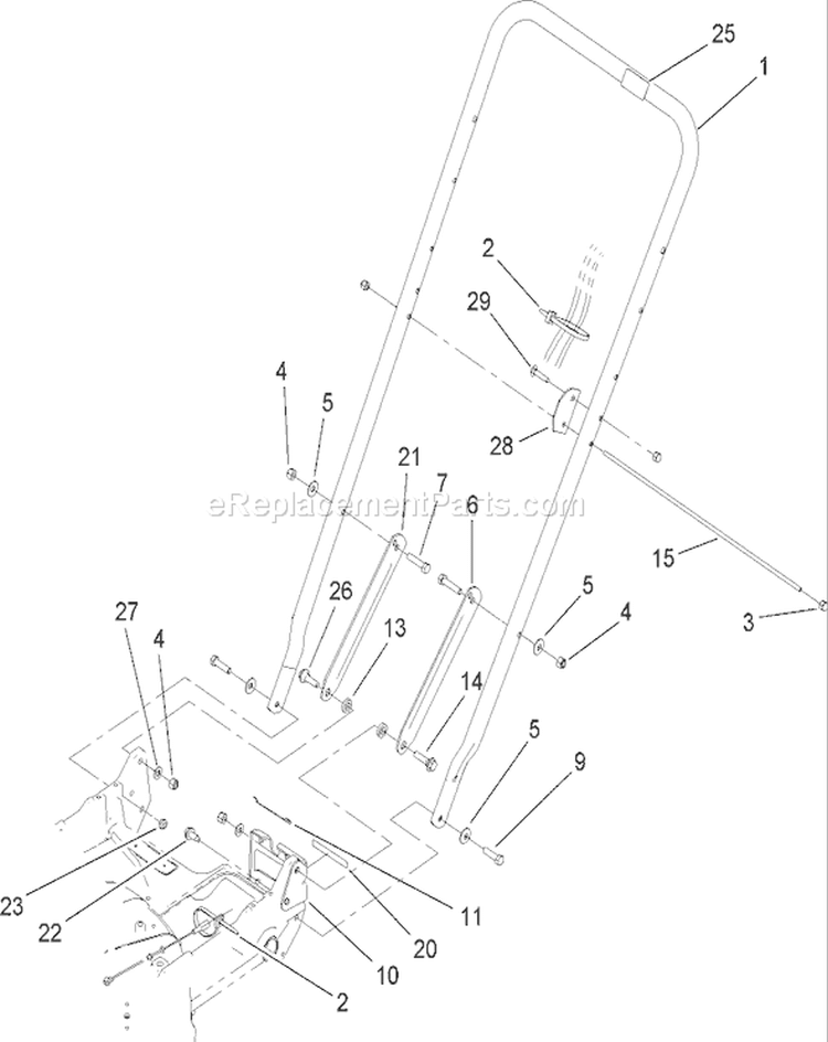 Page N Diagram and Parts List for 22191 280000001-280999999 - 2008 Toro Lawn Mower