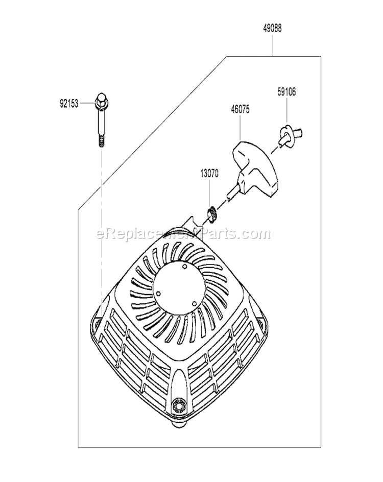 Page S Diagram and Parts List for 22194 270000001-270999999 - 2007 Toro Lawn Mower