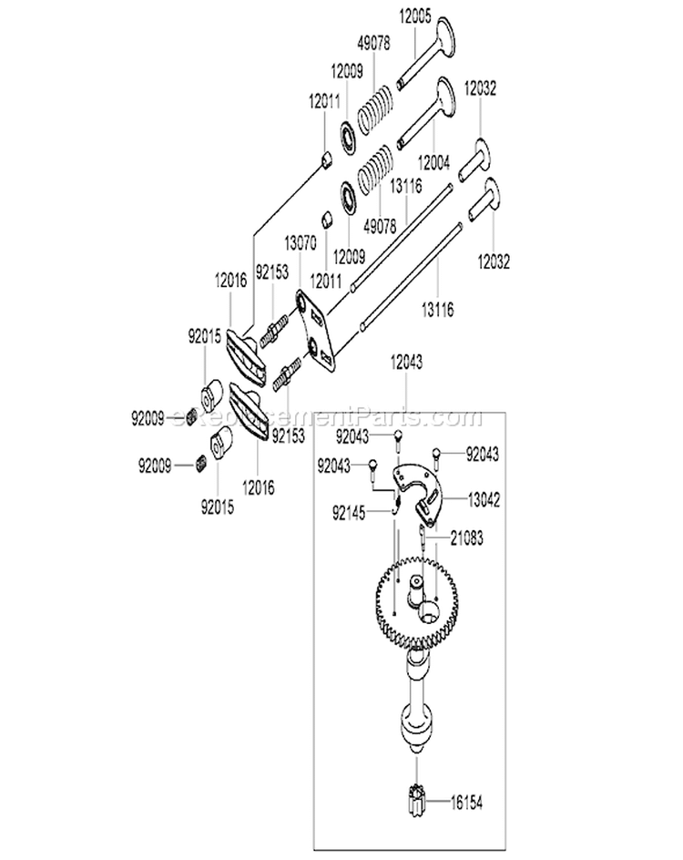 Page U Diagram and Parts List for 22194 270000001-270999999 - 2007 Toro Lawn Mower