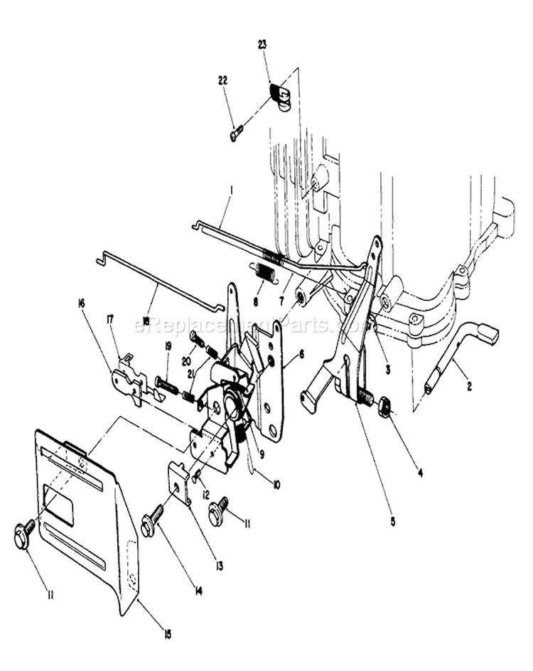 Page F Diagram and Parts List for 22621C 9000001-9999999 - 1989 Toro Lawn Mower