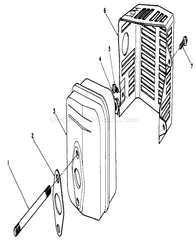 Page H Diagram and Parts List for 22621 9000001-9999999 - 1989 Toro Lawn Mower