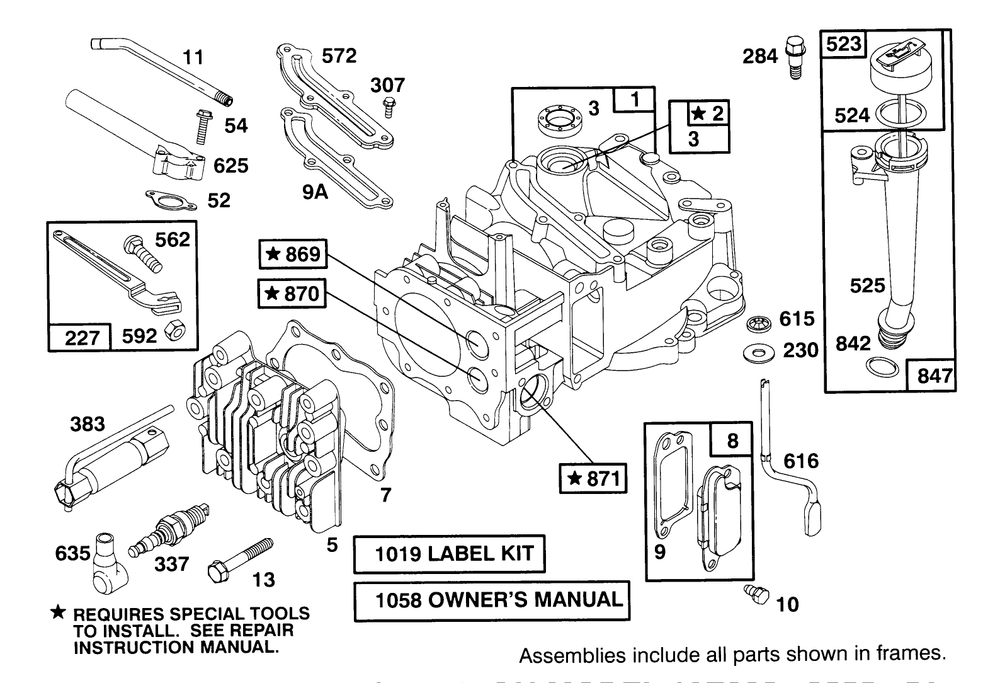 Engine Model 12e802-0620-01 Diagram and Parts List for 21011BC 5900001 - 5999999 Toro Lawn Mower