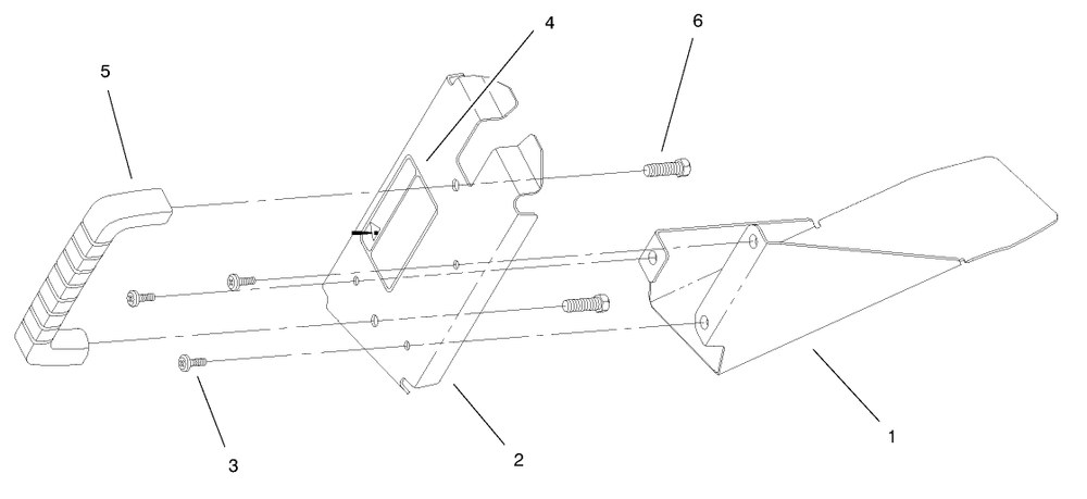 Discharge Plug Assembly Diagram and Parts List for 20445 7900001 - 7999999 Toro Lawn Mower
