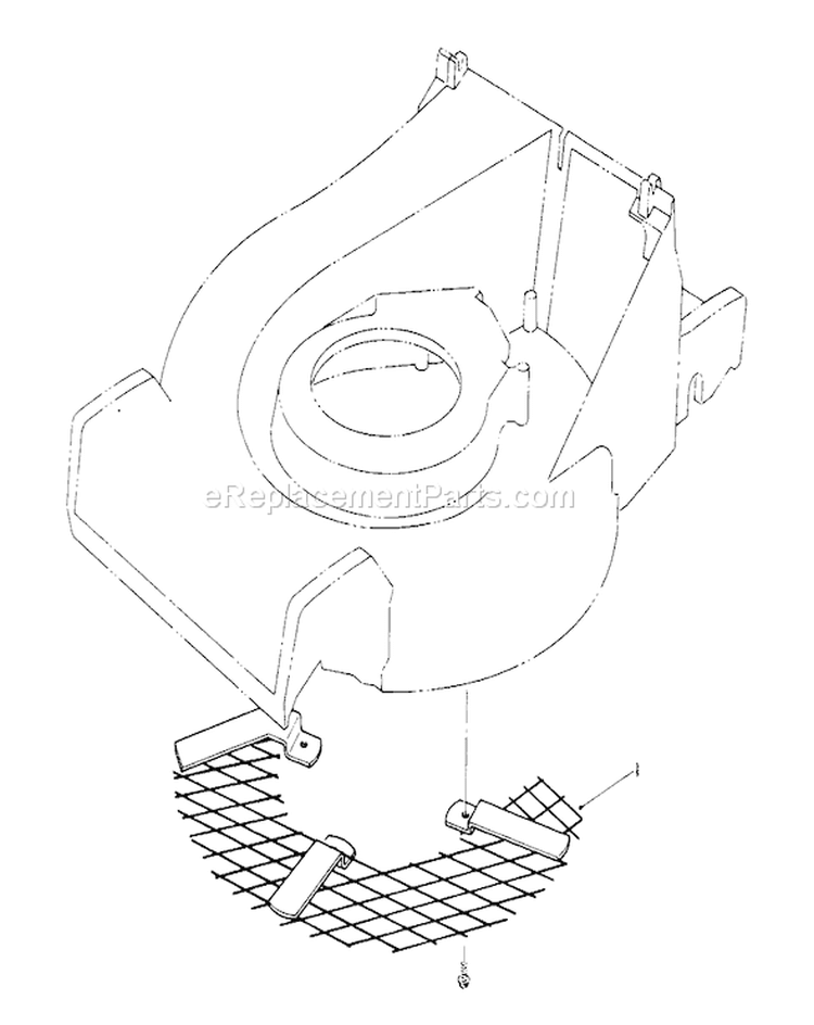 Leaf Shredder Model No. 59180 Diagram and Parts List for 26562 0000001-0999999 - 1990 Toro Lawn Mower