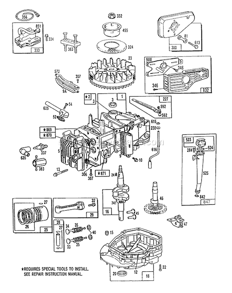 Page F Diagram and Parts List for 26562 1000001-1999999 - 1991 Toro Lawn Mower