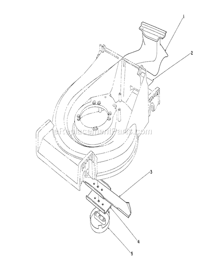 Mulching Kit Model No. 59172 Diagram and Parts List for 26620BF 1000001-1999999 - 1991 Toro Lawn Mower