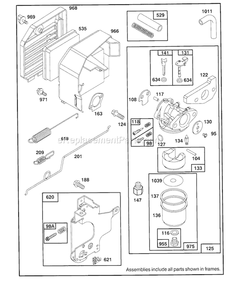 Page F Diagram and Parts List for 26631BC 5900001-5999999 - 1995 Toro Lawn Mower