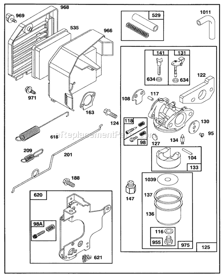 Page F Diagram and Parts List for 26631B 3900001-3999999 - 1993 Toro Lawn Mower