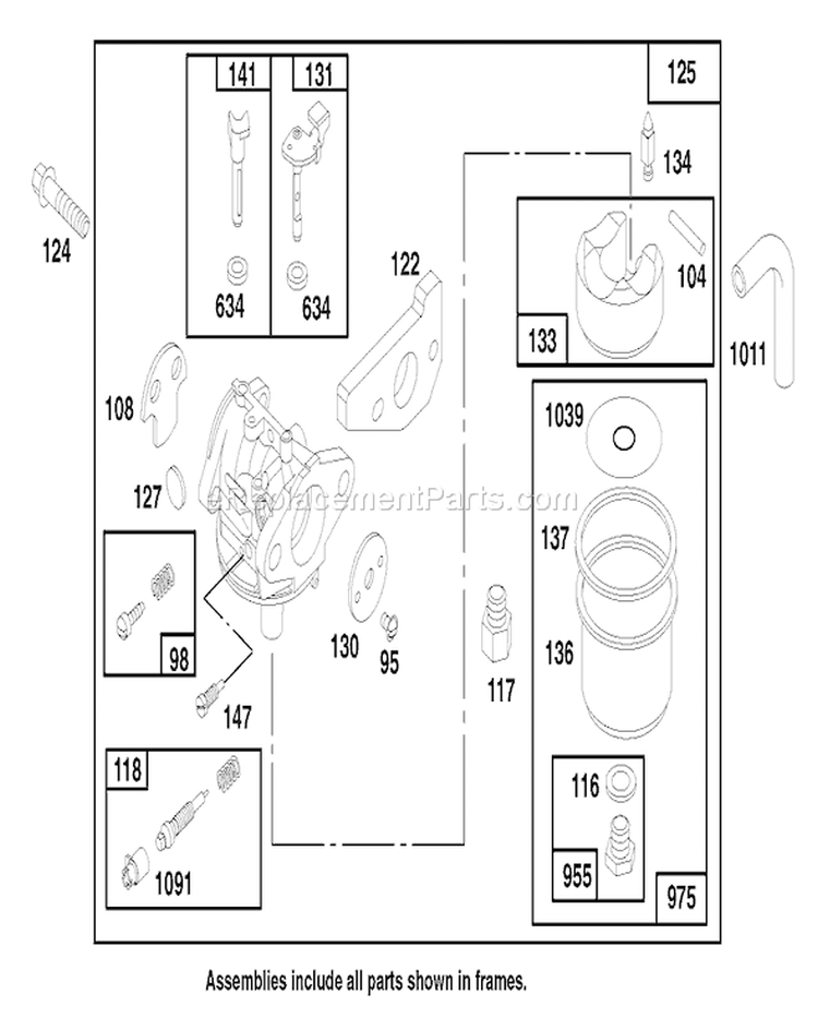 Page G Diagram and Parts List for 26633 7900001-7999999 - 1997 Toro Lawn Mower