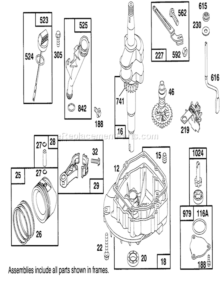 Page C Diagram and Parts List for 26635BC 4900001-4999999 - 1994 Toro Lawn Mower