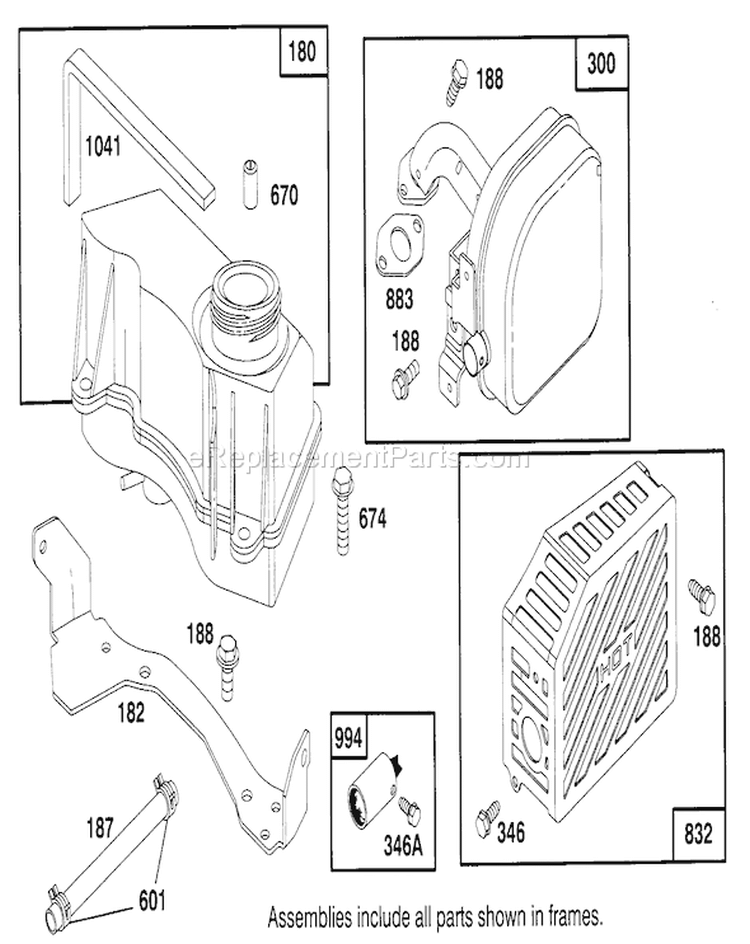 Page H Diagram and Parts List for 26635BC 5900001-5999999 - 1995 Toro Lawn Mower