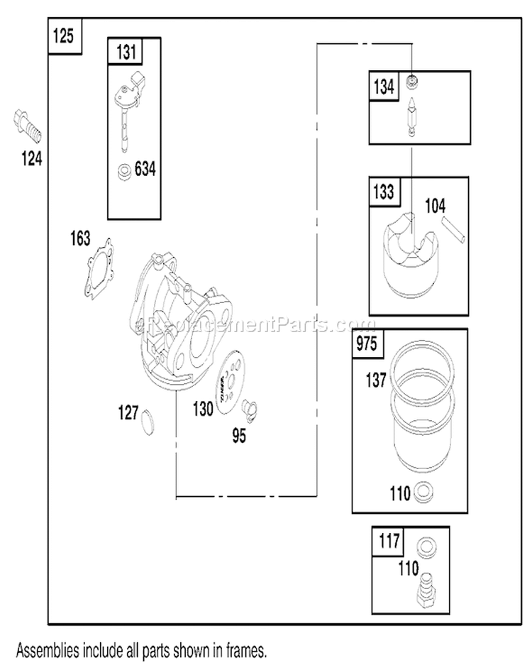 Page G Diagram and Parts List for 26637 9900001-9999999 - 1999 Toro Lawn Mower