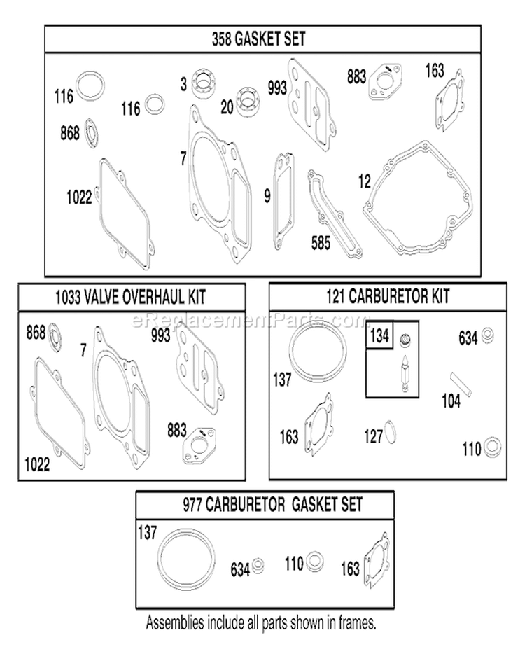 Page K Diagram and Parts List for 26638 8900001-8999999 - 1998 Toro Lawn Mower