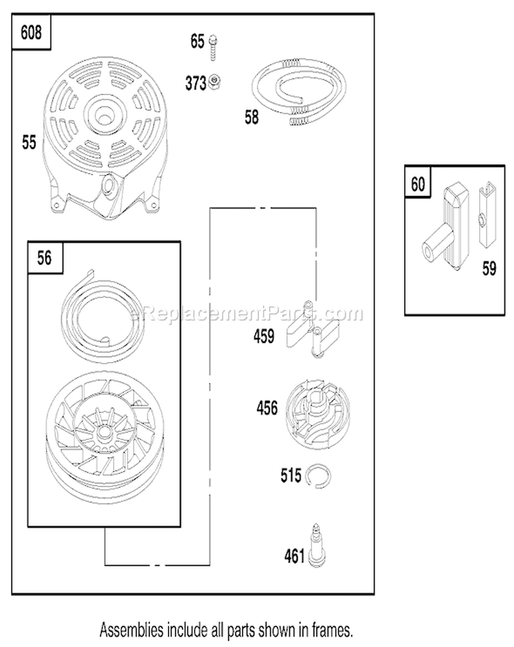 Page J Diagram and Parts List for 26638 210000001-210999999 - 2001 Toro Lawn Mower