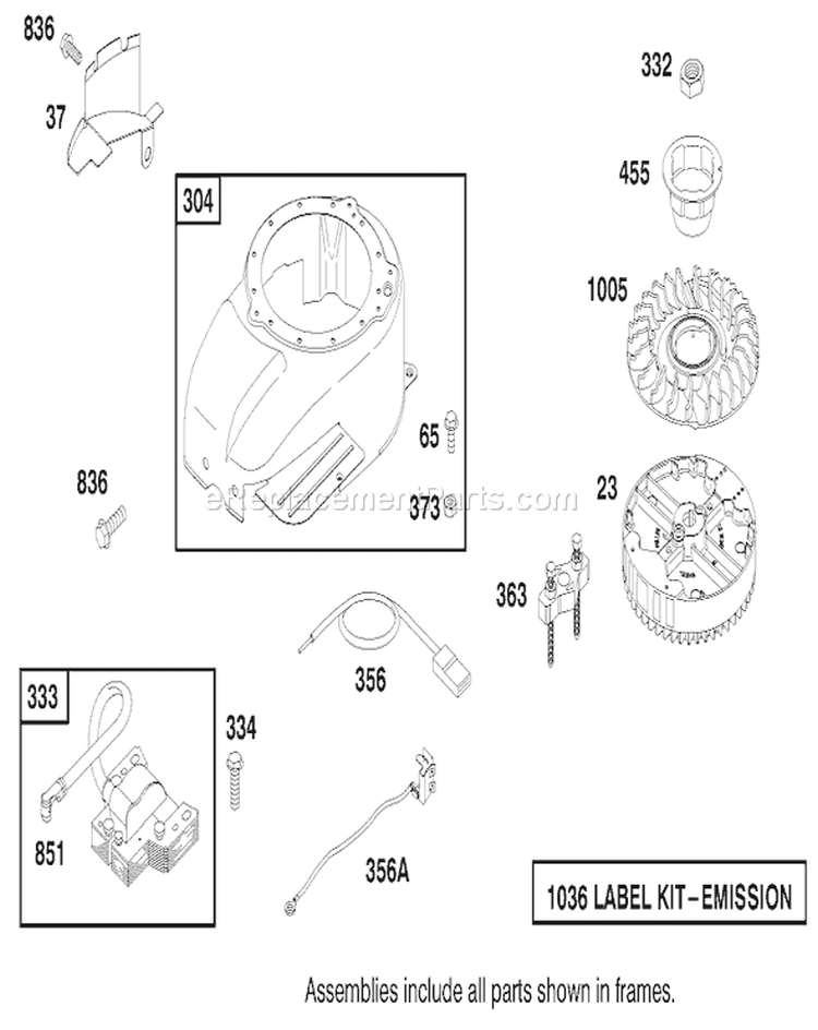 Page I Diagram and Parts List for 26638 210000001-210999999 - 2001 Toro Lawn Mower