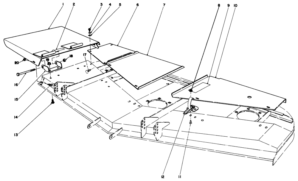 Cutting Unit Model No. 30562 (Continued) Diagram and Parts List for 30562 4000001 - 4999999 Toro Lawn Mower